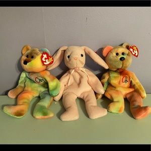 Lot of 3 Beanie Babies